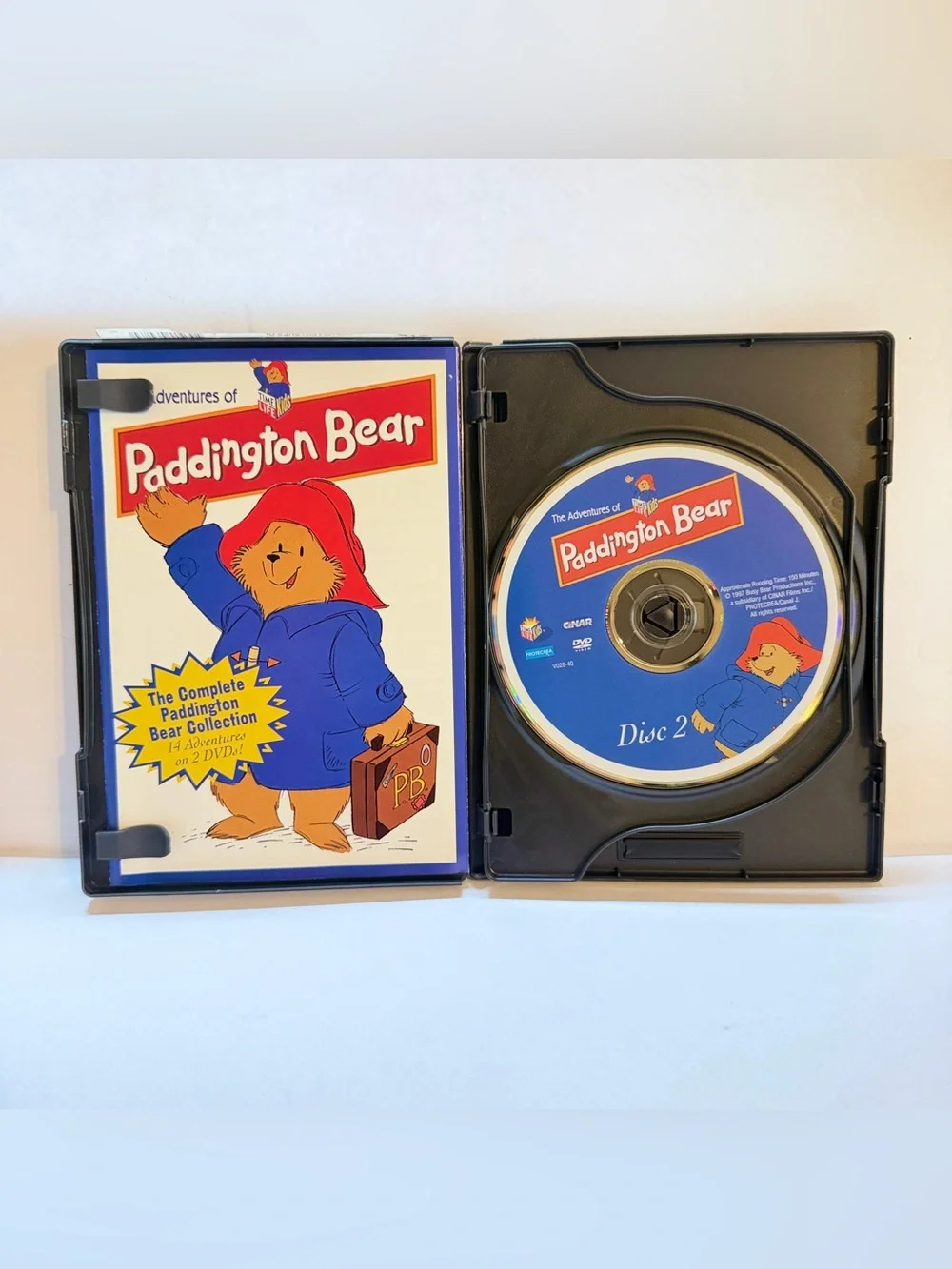 Time-Life Classics Paddington Bear Complete Collection DVD - Blue & Red